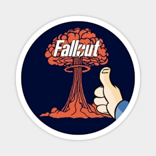 FALLOUT LOGO PRINT Magnet